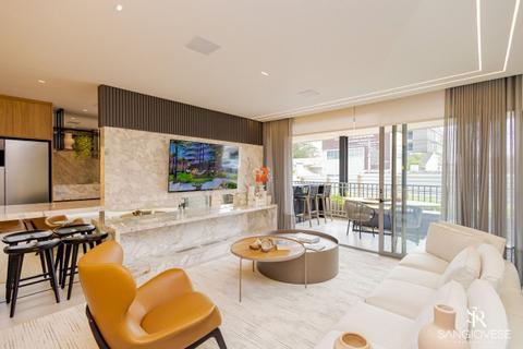Apartamento à venda em Curitiba, Alto da Glória, com 3 quartos, com 128.18 m²