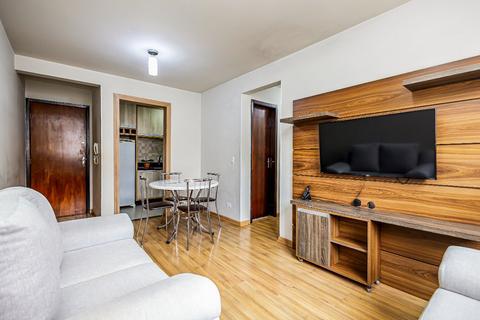 Apartamento todo mobiliado à venda em Curitiba, Portão, com 3 quartos e 1 vaga de garagem, com 56 m²